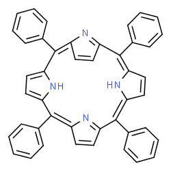 ChemSpider 2D Image | 5,10,15,20-Tetraphenylporphyrin | C44H30N4