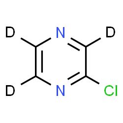 ChemSpider 2D Image | 2-Chloro(~2~H_3_)pyrazine | C4D3ClN2