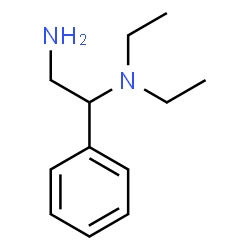 ChemSpider 2D Image | (2-amino-1-phenylethyl)diethylamine | C12H20N2