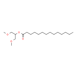 ChemSpider 2D Image | 1,3-Dimethoxy-2-propanyl myristate | C19H38O4