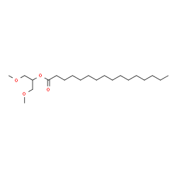 ChemSpider 2D Image | 1,3-Dimethoxy-2-propanyl palmitate | C21H42O4