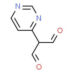ChemSpider 2D Image | 4-Pyrimidinylmalonaldehyde | C7H6N2O2