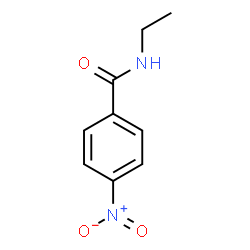 ChemSpider 2D Image | N-Ethyl-4-nitrobenzamide | C9H10N2O3