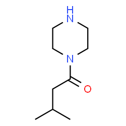 ChemSpider 2D Image | 1-(3-methylbutanoyl)piperazine | C9H18N2O