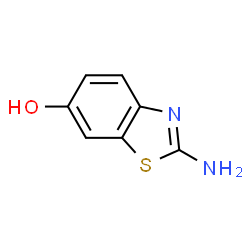 ChemSpider 2D Image | 2-AMINO-6-BENZOTHIAZOLOL | C7H6N2OS