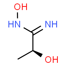 ChemSpider 2D Image | (2S)-N,2-Dihydroxypropanimidamide | C3H8N2O2