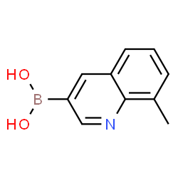 ChemSpider 2D Image | (8-Methyl-3-quinolinyl)boronic acid | C10H10BNO2