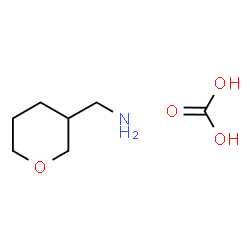 ChemSpider 2D Image | 1-(OXAN-3-YL)METHANAMINE; CARBONIC ACID | C7H15NO4