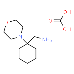 ChemSpider 2D Image | 1-[1-(MORPHOLIN-4-YL)CYCLOHEXYL]METHANAMINE; CARBONIC ACID | C12H24N2O4