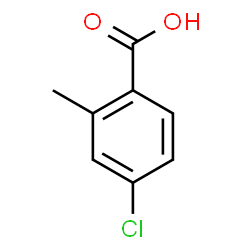 ChemSpider 2D Image | 4-Chloro-o-toluic acid | C8H7ClO2
