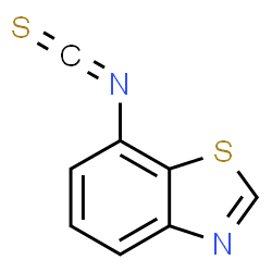 ChemSpider 2D Image | 7-Isothiocyanato-1,3-benzothiazole | C8H4N2S2