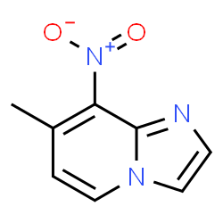 ChemSpider 2D Image | 7-Methyl-8-nitroimidazo[1,2-a]pyridine | C8H7N3O2