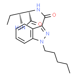 ChemSpider 2D Image | ADB-PINACA isomer 2 | C19H28N4O2