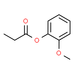 ChemSpider 2D Image | 2-Methoxyphenyl propionate | C10H12O3