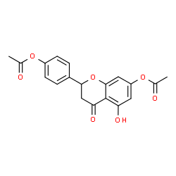 ChemSpider 2D Image | Naringenin 4',7-diacetate | C19H16O7