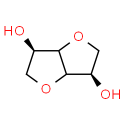 ChemSpider 2D Image | 1,4:3,6-Dianhydro-D-threo-hexitol | C6H10O4
