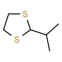 ChemSpider 2D Image | 2-Isopropyl-1,3-dithiolane | C6H12S2