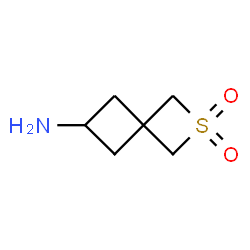 ChemSpider 2D Image | 2-Thiaspiro[3.3]heptan-6-amine 2,2-dioxide | C6H11NO2S