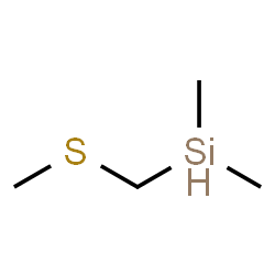 ChemSpider 2D Image | Dimethyl[(methylsulfanyl)methyl]silane | C4H12SSi