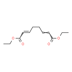 ChemSpider 2D Image | Diethyl (2E,6E)-2,6-octadienedioate | C12H18O4