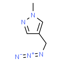 ChemSpider 2D Image | 4-(Azidomethyl)-1-methyl-1H-pyrazole | C5H7N5