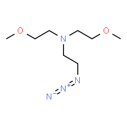 ChemSpider 2D Image | 2-Azido-N,N-bis(2-methoxyethyl)ethanamine | C8H18N4O2