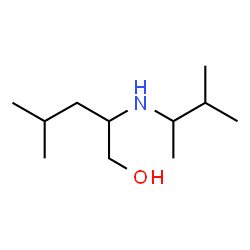 ChemSpider 2D Image | 4-Methyl-2-[(3-methyl-2-butanyl)amino]-1-pentanol | C11H25NO