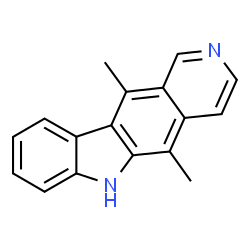 ChemSpider 2D Image | ELLIPTICINE | C17H14N2