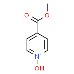 ChemSpider 2D Image | 1-Hydroxy-4-(methoxycarbonyl)pyridinium | C7H8NO3