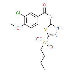 ChemSpider 2D Image | CSID:31025312 | C14H16ClN3O4S2