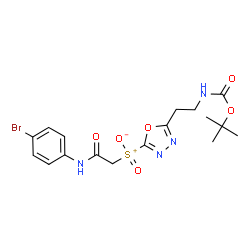 ChemSpider 2D Image | CSID:31027061 | C17H21BrN4O6S