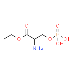 ChemSpider 2D Image | Ethyl O-phosphonoserinate | C5H12NO6P