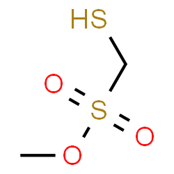 ChemSpider 2D Image | Methyl sulfanylmethanesulfonate | C2H6O3S2