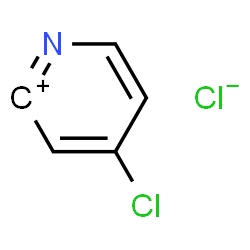 ChemSpider 2D Image | 4-Chloropyridin-2-ylium chloride | C5H3Cl2N