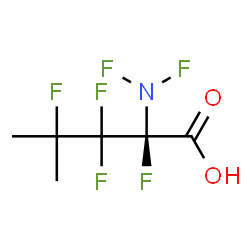 ChemSpider 2D Image | N,N,2,3,3,4-Hexafluoro-L-leucine | C6H7F6NO2