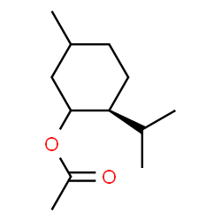 ChemSpider 2D Image | (2S)-2-Isopropyl-5-methylcyclohexyl acetate | C12H22O2