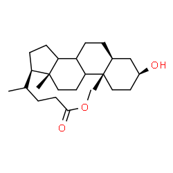 ChemSpider 2D Image | Methyl (3beta,5alpha,8xi,9xi,14xi,20S)-3-hydroxycholan-24-oate | C25H42O3