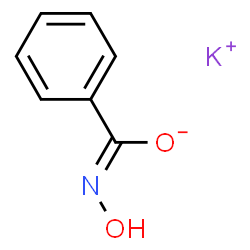 ChemSpider 2D Image | Potassium benzenecarbohydroximate | C7H6KNO2