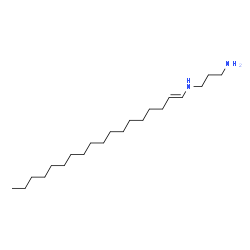 ChemSpider 2D Image | N-[(1E)-1-Octadecen-1-yl]-1,3-propanediamine | C21H44N2