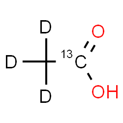 ChemSpider 2D Image | (1-~13~C,~2~H_3_)Acetic acid | C13CHD3O2