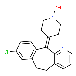 ChemSpider 2D Image | Desloratadine N-Hydroxypiperidine | C19H19ClN2O