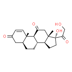 ChemSpider 2D Image | (5?)-4,5-dihydroprednisone | C21H28O5