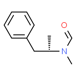 ChemSpider 2D Image | N-Methyl-N-[(2S)-1-phenyl-2-propanyl]formamide | C11H15NO