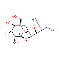 ChemSpider 2D Image | 3-O-beta-D-Galactopyranosyl-D-altrose | C12H22O11