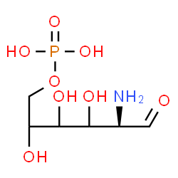 ChemSpider 2D Image | 2-Amino-2-deoxy-6-O-phosphono-D-glycero-hexose | C6H14NO8P