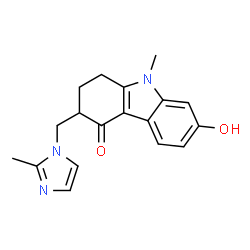 ChemSpider 2D Image | 7-Hydroxyondansetron | C18H19N3O2