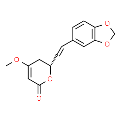 ChemSpider 2D Image | Methysticin | C15H14O5