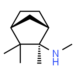 ChemSpider 2D Image | (1S,2R,4R)-N,2,3,3-Tetramethylbicyclo[2.2.1]heptan-2-amine | C11H21N