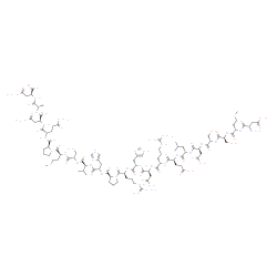 ChemSpider 2D Image | L-alpha-Aspartyl-L-methionyl-L-seryl-L-seryl-L-alpha-aspartyl-L-leucyl-L-alpha-glutamyl-L-arginyl-L-alpha-aspartyl-L-histidyl-L-arginyl-L-prolyl-L-histidyl-L-valyl-L-seryl-L-methionyl-L-prolyl-L-gluta
minyl-L-asparaginyl-L-alanyl-L-asparagine | C97H154N34O36S2