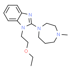 ChemSpider 2D Image | Emedastine | C17H26N4O